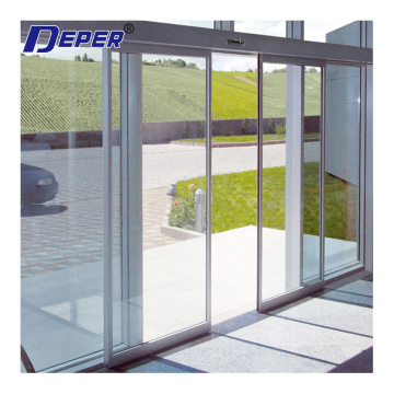 Commercial 150kg interior sensor door system automatic sliding glass doors